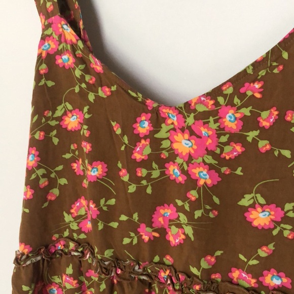 Matilda Jane floral woman’s cross cross tank top - Picture 2 of 4